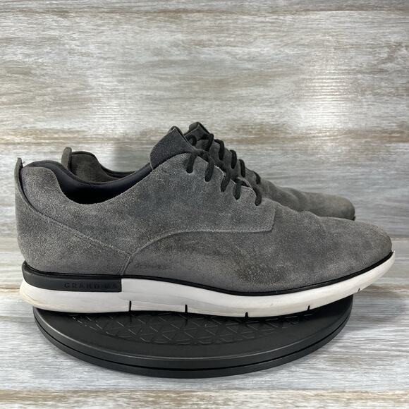 Cole Haan Men's Grand Horizon Oxford II Suede Gray Sneakers Size 13 - Picture 3 of 11